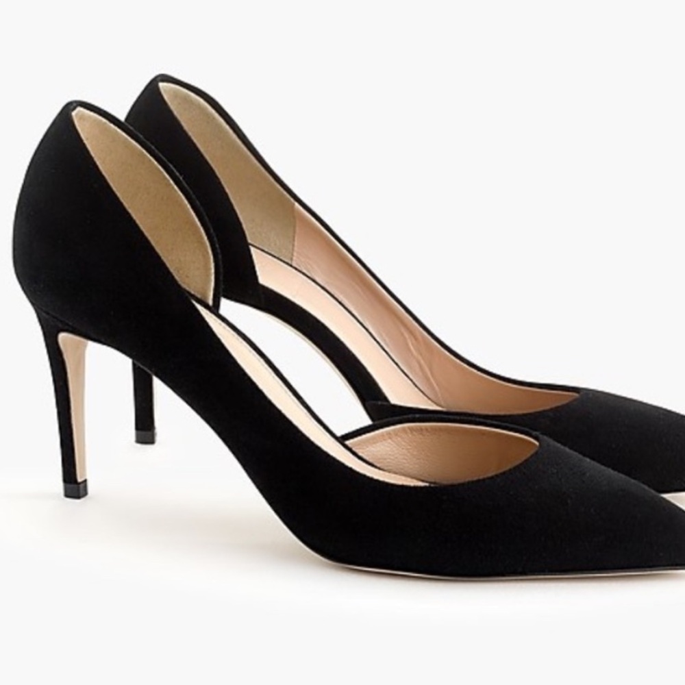 J.Crew Suede D’Orsay Pumps - size 7.5